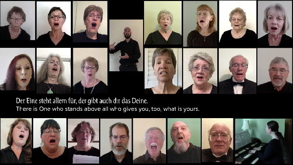 Screen shot of Carson Chamber Singers