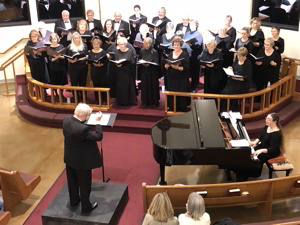 Photograph of Carson Chamber Singers at Shepherd of the Sierra