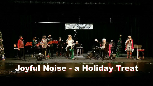Screen capture for the Joyful Noise concert