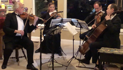 Photograph of Rimsky-Korsakov String Quartet in recital 3/15/2019