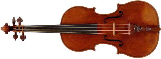 Photograph of a violin