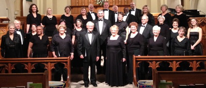 Photograph of Carson Chamber Singers at Trinity Episcopal Church, Reno, NV