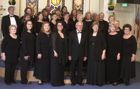 Photograph of Carson Chamber Singer in May 2018