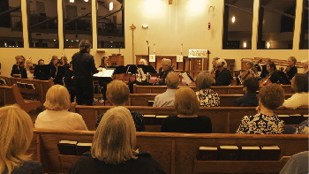 Photo of NQR and Consort performing together, May 10, 2024